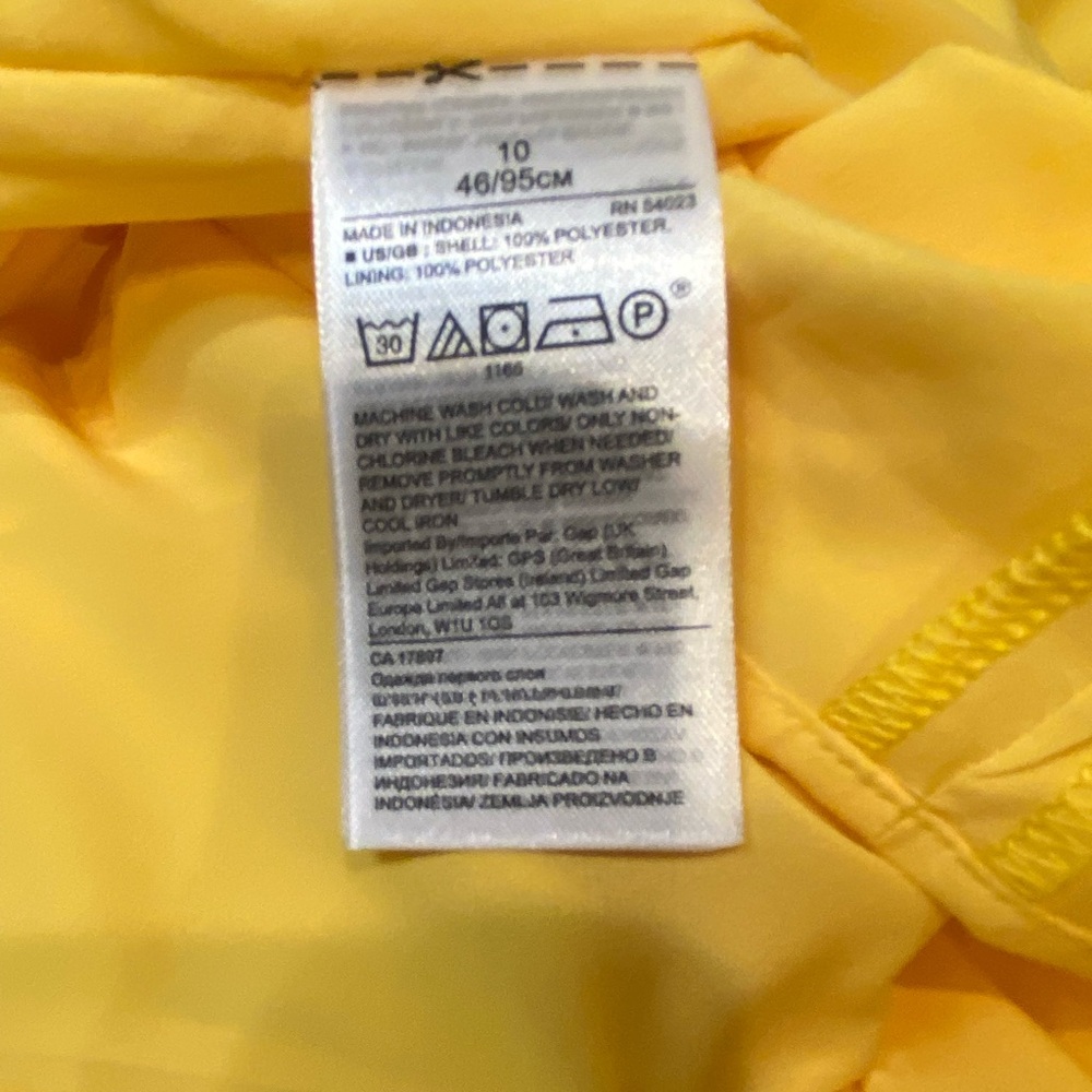 Banana Republic Yellow High Low Dress - Picture 6 of 6